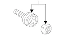 Genuine Nissan Outer Joint 39211-EN100. Fixed Price $329.70.
