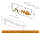 Gm Oem 00-05 Park Avenue Front Suspension Drive Axles-inner Joint 26075591. Fixed Price $385.84.