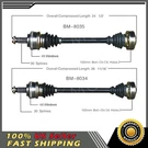 For Bmw 325XI 330I 330XI 01-05 Pair Rear Cv Axle Joint Shafts Assies Surtrack. Fixed Price $238.39.
