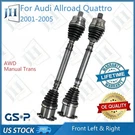 Oe Front Pair Cv Axle Joint Assembly For Audi Allroad Quattro Awd Manual Trans. Fixed Price $208.11.