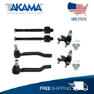 Pcs Front Lower Ball Joints +tie Rod Ends For Honda Civic 16-21 (lh-rh). Fixed Price $88.35.