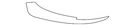 Genuine Porsche 2020-2023 Taycan Air Deflector 9J1-807-820-G2X. Fixed Price $295.94.