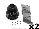 Mini (2014-2019) Axle Boot Kit For C/v Joint Fr. & Inner (2) Gkn Loebro Oem. Fixed Price $90.50.