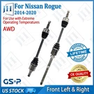Oe Front Pair Left Right Cv Axle Shaft Set For 2014-20 Nissan Rogue L4-2.5L Awd. Fixed Price $308.88.