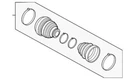 Genuine Ford Boot Kit AE5Z-3A331-A. Fixed Price $59.93.