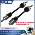 For Hyundai Santa Fe 2010-2012 Kia Sorento 2011 13 Pair Front Cv Axles Shaft. Fixed Price $124.95.
