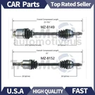 Front Cv Axle Shaft Joint 2X Trakmotive For Mazda 5 2006 2007 2008 2009 2010. Fixed Price $208.67.