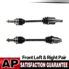 Pair Front Cv Axle Shaft Jointfor PROTEGE5 L4 1.8L 2.0L Manual Trans. Fixed Price $181.31.