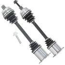 Trakmotive Front Cv Axle Shafts Set Of For Audi A4 Quattro Awd 02-04 L4 V6. Fixed Price $219.95.