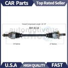 Rear Left Cv Axle Shaft Joint 1X Trakmotive For Bmw X5 2007 2008 2009 2010. Fixed Price $213.00.