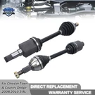 2 Front Cv Axle Assembly For Chrysler Town & Country Dodge Volkswagen Routan. Fixed Price $104.96.