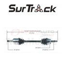 Surtrack HY-8078 Cv Axle Shaft For Constant Velocity Iw. Fixed Price $90.33.