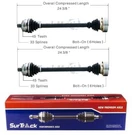 Cv Axle Shaft Kit - Rear Driver And Passenger Side. Fixed Price $143.95.