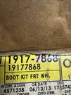 Oem Gm 19177868 Front Inner Cv Tri-pot Boot Kit Buick Pontiac. Fixed Price $44.99.