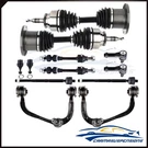 12PCS Front Control Arm Tie Rod End With Cv Axle Shaft Fits 2005-2008 Ford F-150. Fixed Price $234.69.