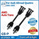 Oe Front Pair Cv Axle Shaft Set For 01-05 Audi Allroad Quattro 2.7/4.2L Awd Auto. Fixed Price $218.39.
