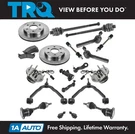 Trq 20 Piece Steering Suspension Brake Kit Control Arms Cv Axles Pads W/ Rotors. Fixed Price $709.95.