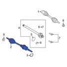 Genuine Ford Axle Assembly LX6Z-3B437-B. Fixed Price $321.45.