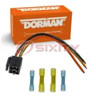 Dorman Techoice Hvac Blower Switch Connector 1992-2002 Ford E-150 Nc. Fixed Price $23.52.