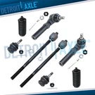 Front Lower Ball Joints Inner Outer Tie Rods For 1993-1997 Subaru Impreza Legacy. Fixed Price $89.01.