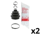 For Bmw 1987-2006 Cv Joint Boot Kit Rear (2) Febi Bilstein + Year Warranty. Fixed Price $63.15.