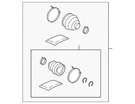 Genuine Lexus Boot Kit 04427-30090. Fixed Price $147.09.