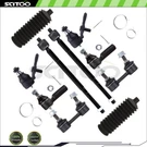 Fit For 95-96 Toyota Avalon 12PIECES Front Tie Rod End Rack And Pinion Bellow. Fixed Price $50.53.