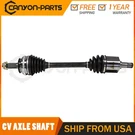Front Right Cv Axle Shaft Assembly For 1997-2001 Honda Prelude Base Model 2.2L. Fixed Price $99.87.