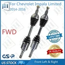 Oe Pair Front Cv Axle For 2014-2016 Chevrolet Impala Limited 3.6L V6 Fwd. Fixed Price $139.88.