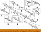 Hyundai Oem 17-21 Elantra Gt Front Suspension Drive Axles-outer Boot 49536F2500. Fixed Price $45.83.
