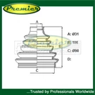 Premier Front Rear Outer Cv Joint Boot Set Fits Land Rover Discovery Range Sport. Fixed Price $35.30.