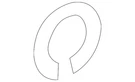 Genuine Volkswagen Lock Ring 1K0-407-298. Fixed Price $7.05.