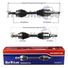 Surtrack Pair Set Of Front Cv Axle Shafts For Buick Verano Automatic 2012-2016. Fixed Price $223.95.
