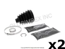 Mercedes (2012-2019) Axle Boot Kit Front Left & Right Outer (2) Vaico + Warranty. Fixed Price $84.20.