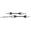 Front Wheel Drive Axles Ford Fusion 2.0L L4 Full Hybrid Ev-gas 2013-2019. Fixed Price $336.99.
