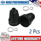2 Pack Drive Shaft Cv Joint Boot Kits Constant Velocity Dust Cover Universal Usa. Fixed Price $18.98.