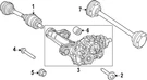 Genuine Mercedes-benz Axle Bolt 0009904624. Fixed Price $11.20.