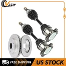 Front Cv Axle + Brake Discs Rotors Fits Chevy Silverado Gmc Sierra 1500 99-06. Fixed Price $277.59.