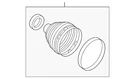 Genuine Bmw Outer Boot 31-60-5-A42-B46. Fixed Price $94.48.
