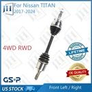 Oe Front Cv Axle Shaft Joint For 2017-2024 Nissan Titan 5.6L V8 4WD Rwd. Fixed Price $234.97.