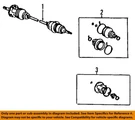 Toyota Oem 04-09 Camry Front Suspension Drive Axles-boot Kit 044380E010. Fixed Price $74.34.