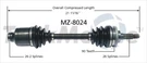 Cv Axle Shaft-constant Velocity Drive Front Right Parts Master Reman. Fixed Price $48.65.