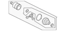 Genuine Volkswagen Inner Joint Assembly 1KM-498-103-E. Fixed Price $130.97.