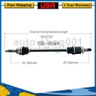 Rear Left Cv Axle Joint For Subaru Impreza 2007 2006 2000 1999 1998 1997 1996. Fixed Price $105.75.