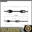 Surtrack 2X Front Left Right Cv Axle Joint Shaft For 2008-2013 Rogue UU27. Fixed Price $229.45.
