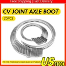 20 Pcs Universal Adjustable Axle Cv Joint Boot Crimp Clamps Ford Chevy Gmc. Fixed Price $13.29.