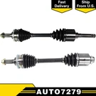 Pair Front Cv Axle Drive Shaft For Mazda 626 MX-6 L4 2.0L Automatic Transmission. Fixed Price $197.20.