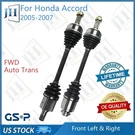 Oe Front Pair Cv Axle Joint Assy For 2005-07 Honda Accord 3.0L V6 Fwd Auto Trans. Fixed Price $299.24.