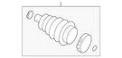 Genuine Gm Outer Boot 25786428. Fixed Price $73.51.