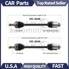 Rear Left Right Cv Joint Axle Shaft 2X Trakmotive For Honda Ridgeline 2006-2014. Fixed Price $320.19.
